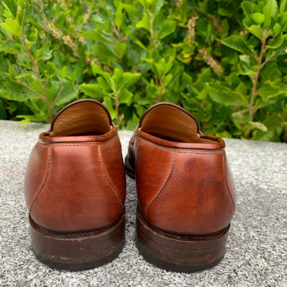 TO BOOT NEW YORK ADAM DERRICK RICH BROWN LEATHER PENNY LOAFER, ITALY, 10 - Picture 7 of 16